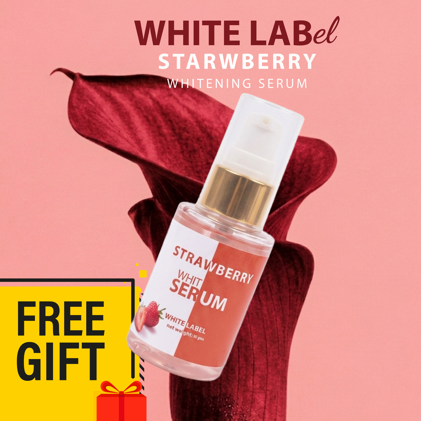 White Label Strawberry Facial Kit