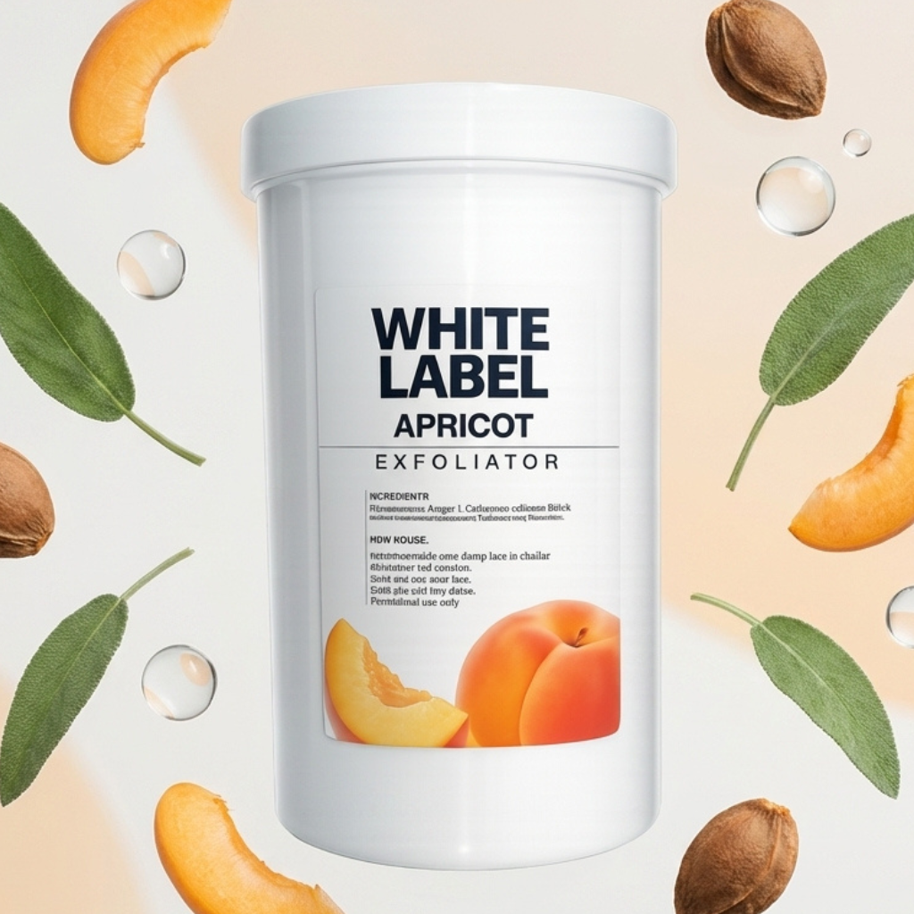 White Label Apricot Glow Exfoliator - 1 KG