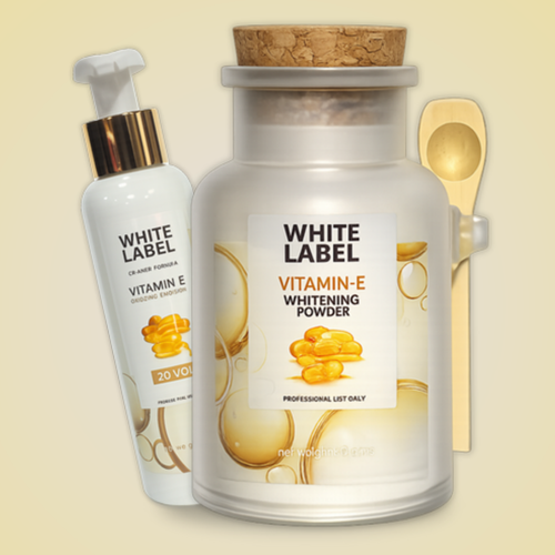 White Label Vitamin E Whitening Powder - 1 KG