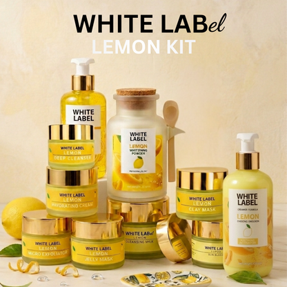 White Label Lemon Facial Kit
