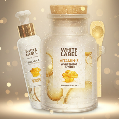 White Label Vitamin E Whitening Powder - 1 KG