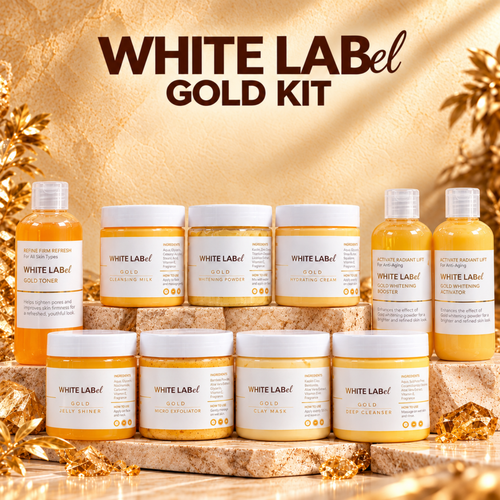 White Label Gold Facial Kit