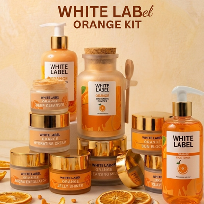 White Label Orange Facial Kit