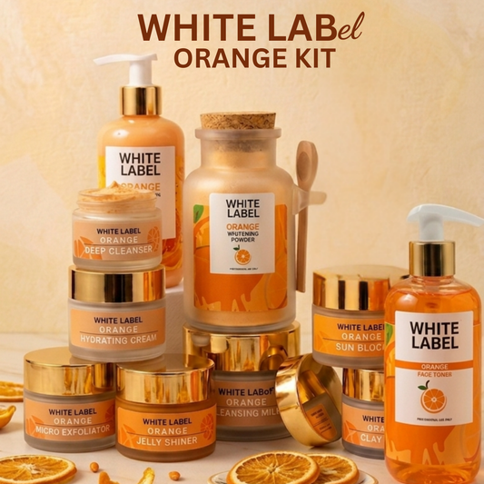 White Label Orange Facial Kit
