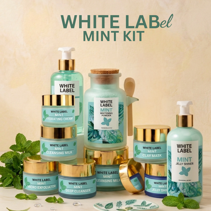 White Label Mint Facial Kit