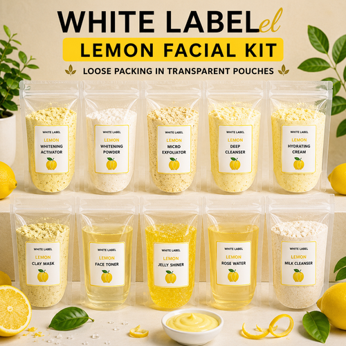 White Label Lemon Facial Kit