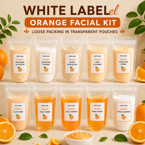 White Label Orange Facial Kit
