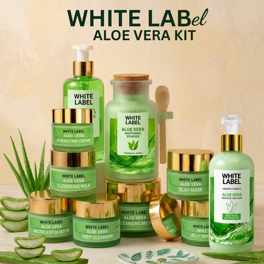 White Label Aloe Vera Facial Kit