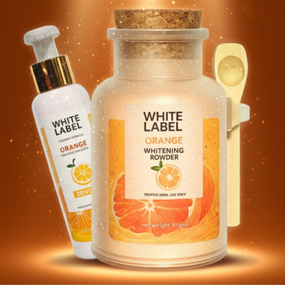 White Label Orange Whitening Powder - 1 KG