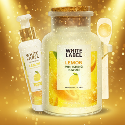 White Label Lemon Whitening Powder - 1 KG