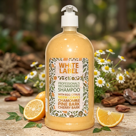 White Label Egg Protein Strengthening Shampoo - 1 KG