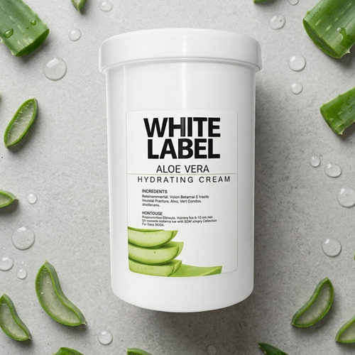 White Label Aloe Vera Hydrating Cream - 1 KG