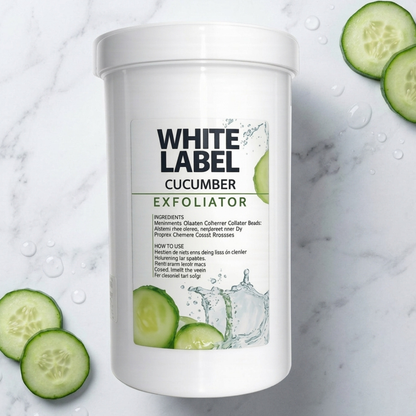 White Label Cucumber Fresh Exfoliator - 1 KG