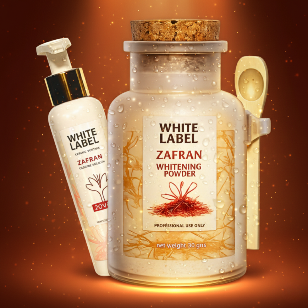 White Label Zafran Whitening Powder - 1 KG