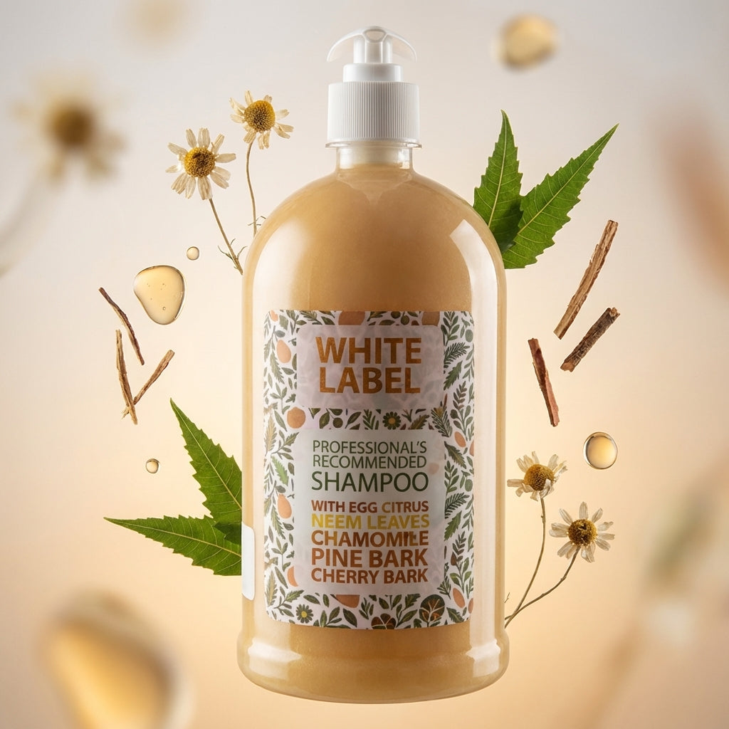 White Label Egg Protein Strengthening Shampoo - 1 KG
