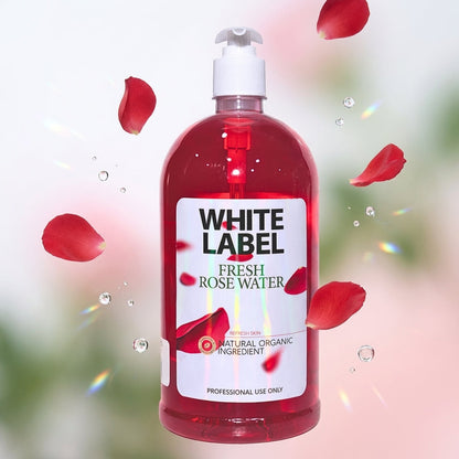 White Label Fresh Rose Water Red - 1 KG