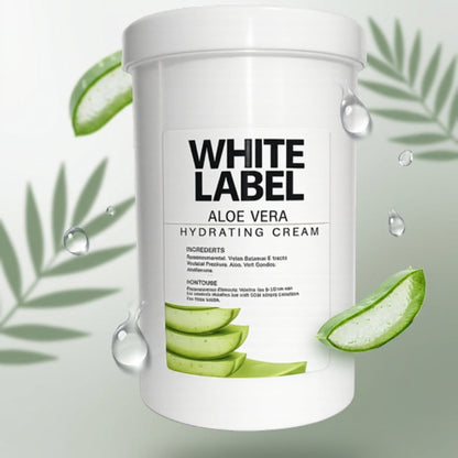 White Label Aloe Vera Hydrating Cream - 1 KG
